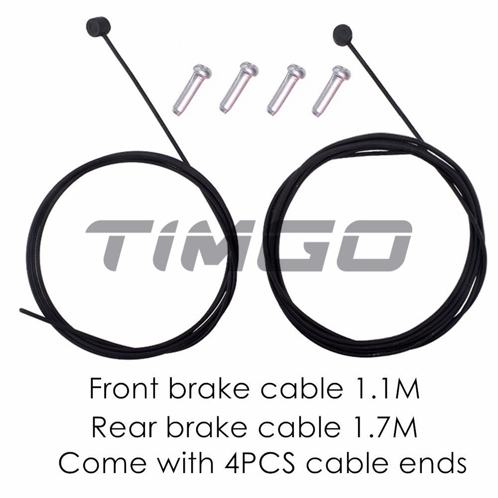 Bộ 2 Dây Phanh Trước Sau Bằng Thép Không Gỉ Cho Xe Đạp