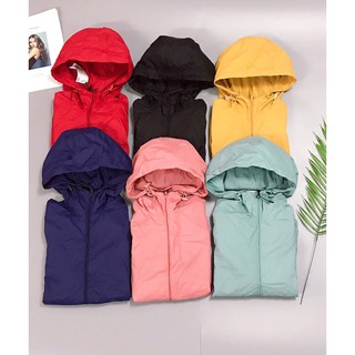 Áo Gió Nữ 2 Lớp Chất Gân Cao Cấp