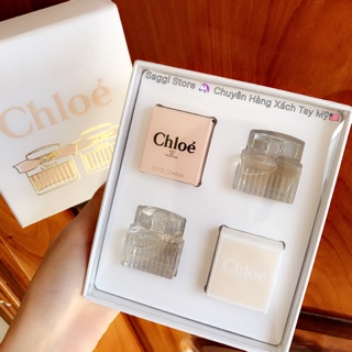 Tách Set nước hoa Chloé Deluxe Mini Duo của Mỹ <CHÍNH HÃNG>