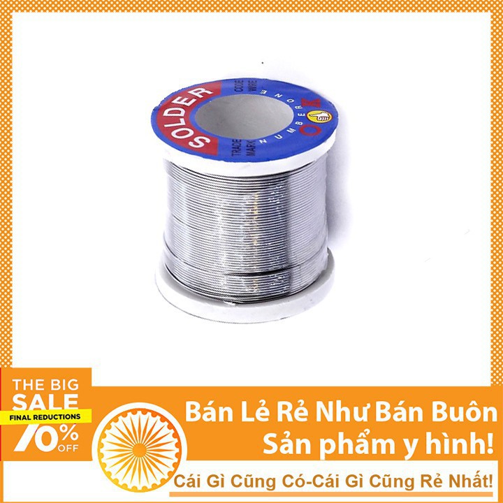 Combo Thiếc Hàn Solder OK 0.8mm 100g và Nhựa Thông Hộp Loại Tốt - NTHN