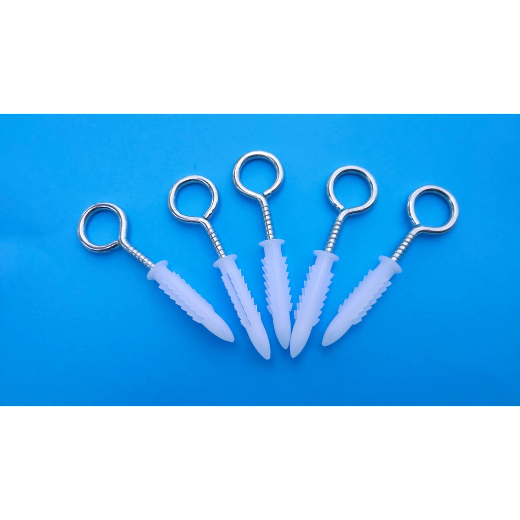 Compo vít khuy tròn + tắc kê