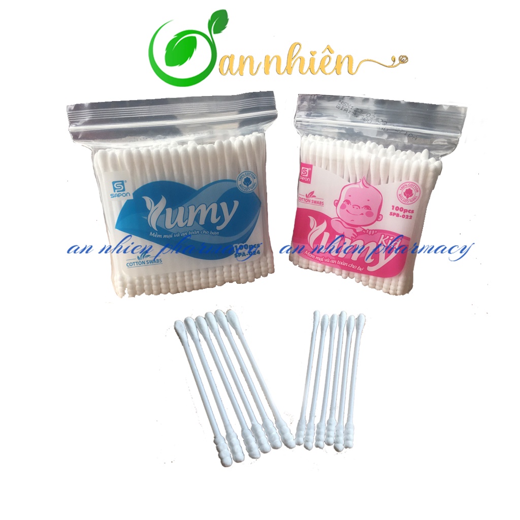 Tăm bông Yumy dành cho người lớn và trẻ em