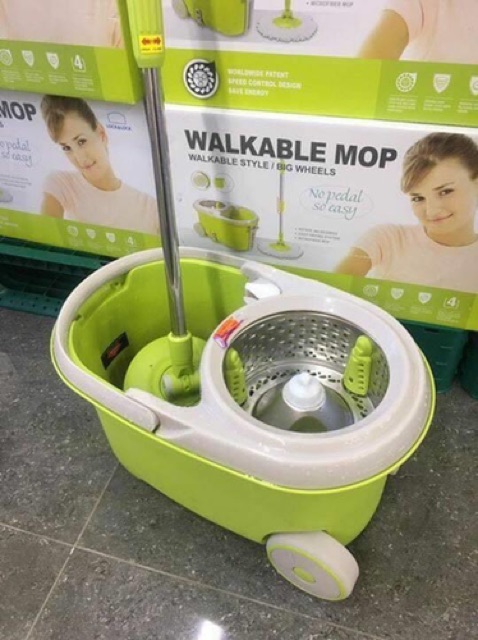 Bộ lau nhà 360 độ Lock&amp;Lock- WALKABLE MOP L003