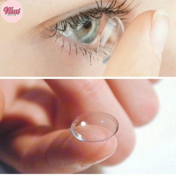 Lens Trong Suốt có từ 1 đến 10 Độ Cận Kính Áp Tròng Trong Suốt