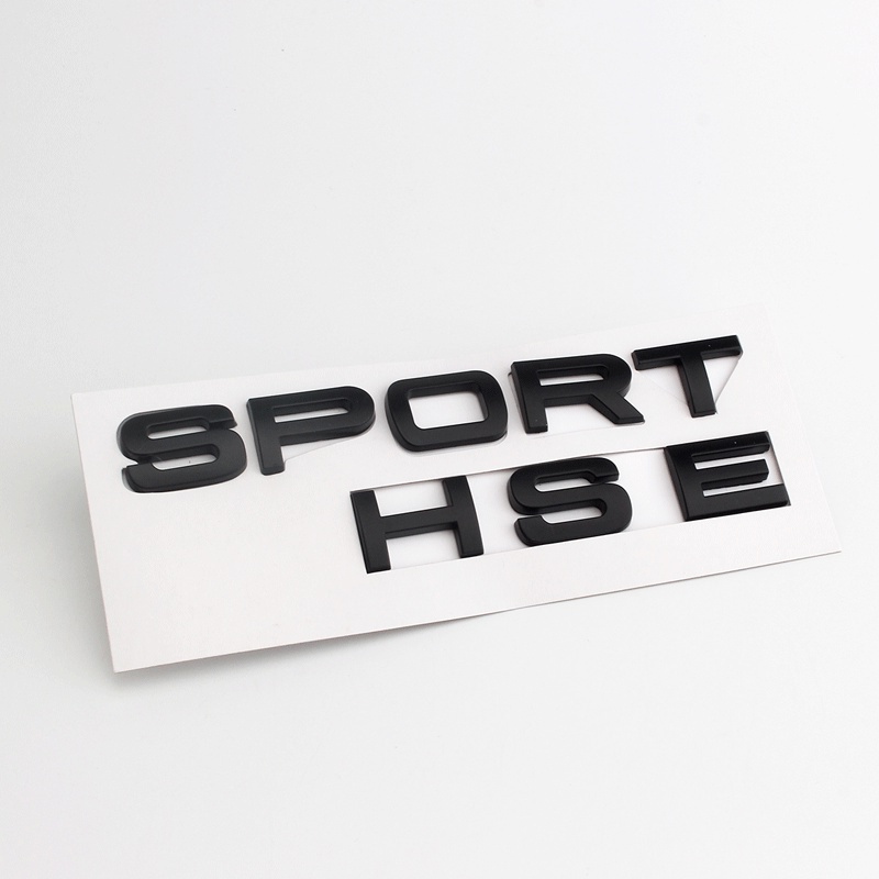 Logo Dán Trang Trí Đuôi Xe Hơi Thể Thao Land Rover SPORT HSE