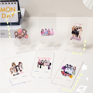 Giá đỡ điện thoại mica blackpink GDMC1 giá blink cute dễ thương trong suốt hoạt hình idol thần tượng
