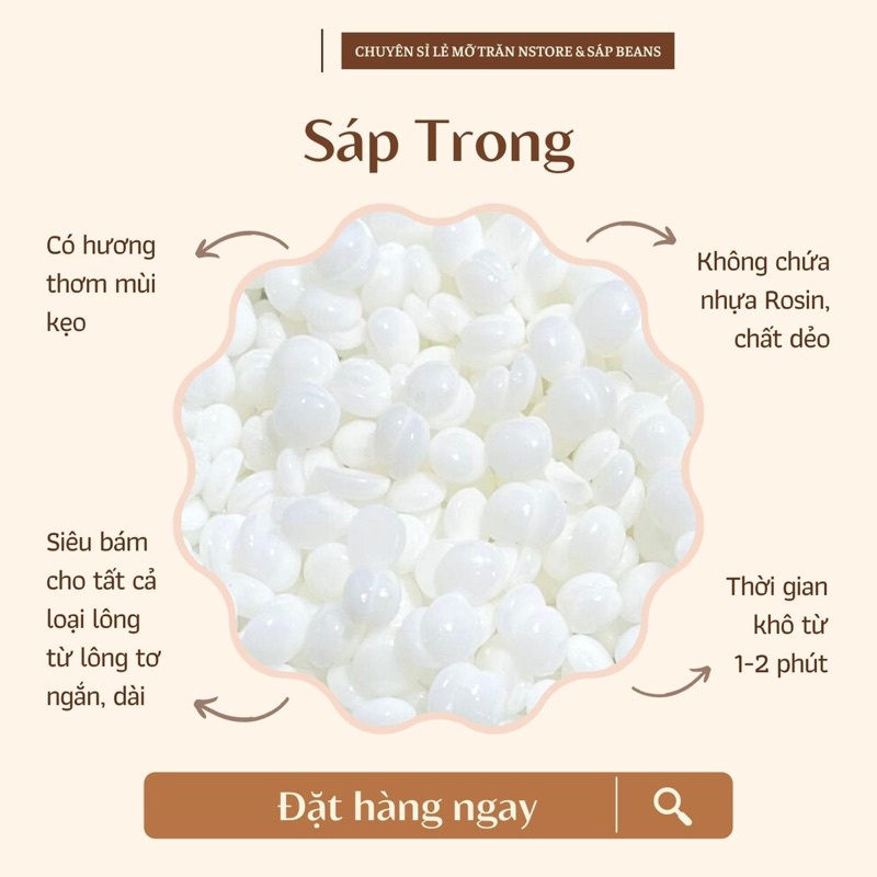 Sỉ 1kg sáp wax bean, sáp tẩy lông tại nhà