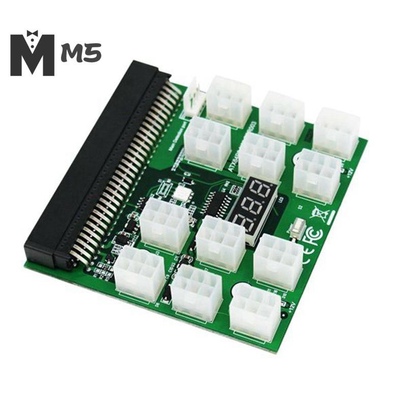 Bảng Mạch Chuyển Đổi Nguồn Điện Pci-E 12v 64pin Sang 12x6pin