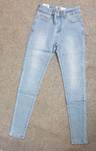 Quần jean skinny dài lưng cao ôm body tôn dáng - 110asos