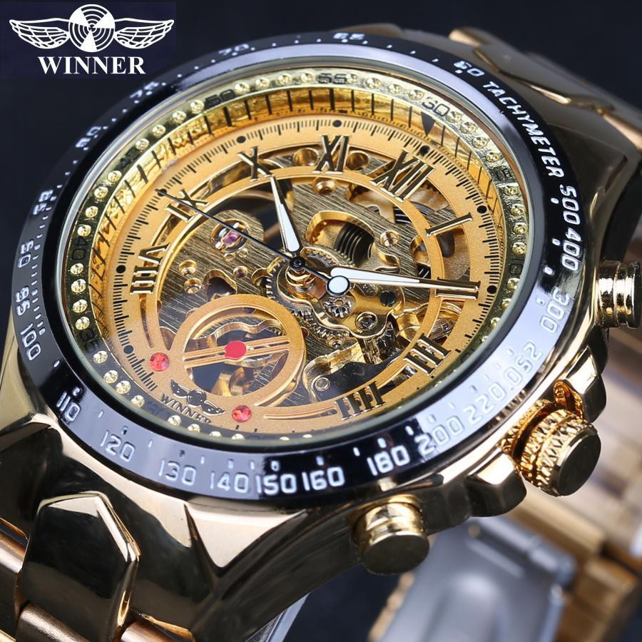 Đồng hồ nam Winner Cơ lộ máy