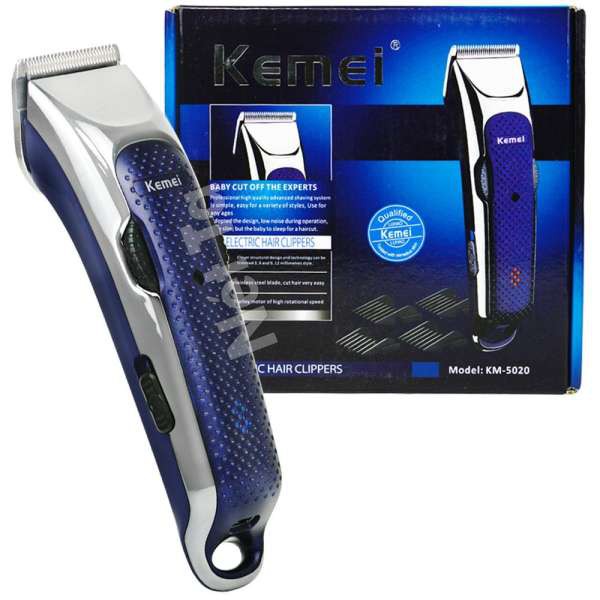 Tông đơ cắt tóc dành cho gia đình và salon kemei KM - 5020 có thể điều chỉnh lưỡi