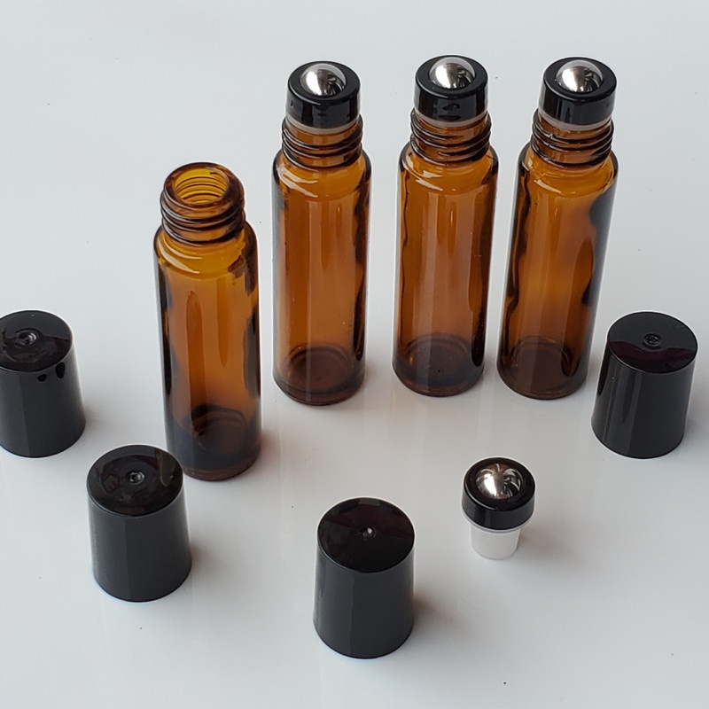 (Hàng Mới Về) Chai Rỗng 10ml Đựng Dầu Thơm Tiện Dụng