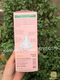 Bình sữa thủy tinh Panda Thái Lan 120ml