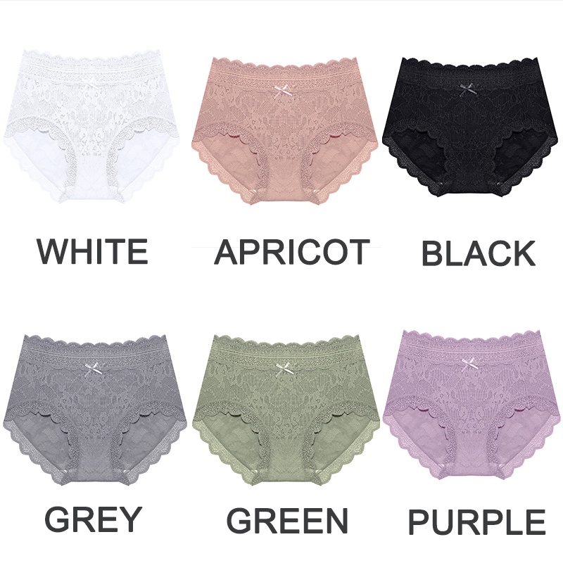 Cute Byte Quần Lót Ren Hoa Xuyên Thấu Thoáng Khí Gợi Cảm Dễ Thương Cho Nữ