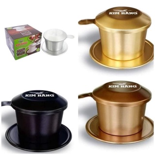 [CHÍNH HÃNG] Phin Pha Cafe  Nhôm Kim Hằng Chính Hãng (4 màu nhôm, vàng ,nâu ,đen)