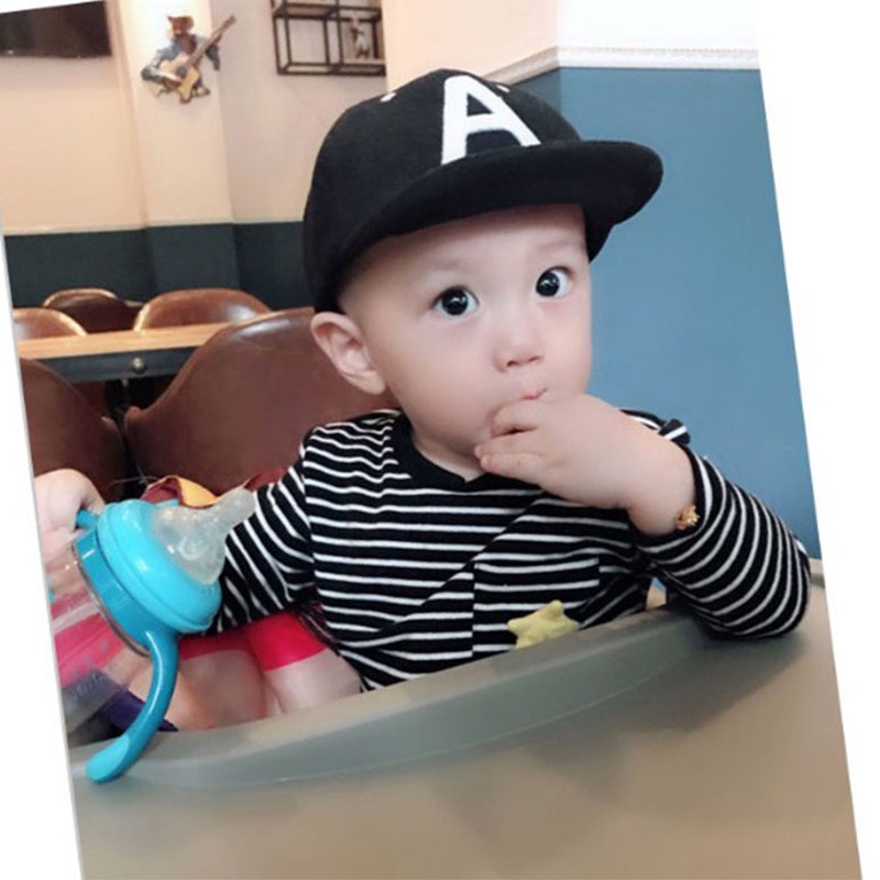 Nón Lưỡi Trai Thêu Chữ Thời Trang Hàn Quốc Cho Bé  6 tháng đến 3 tuổi