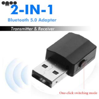 Bluetooth 5.0 Adapter Audio Receiver 2 in 1 USB Transmitter Digital Devices