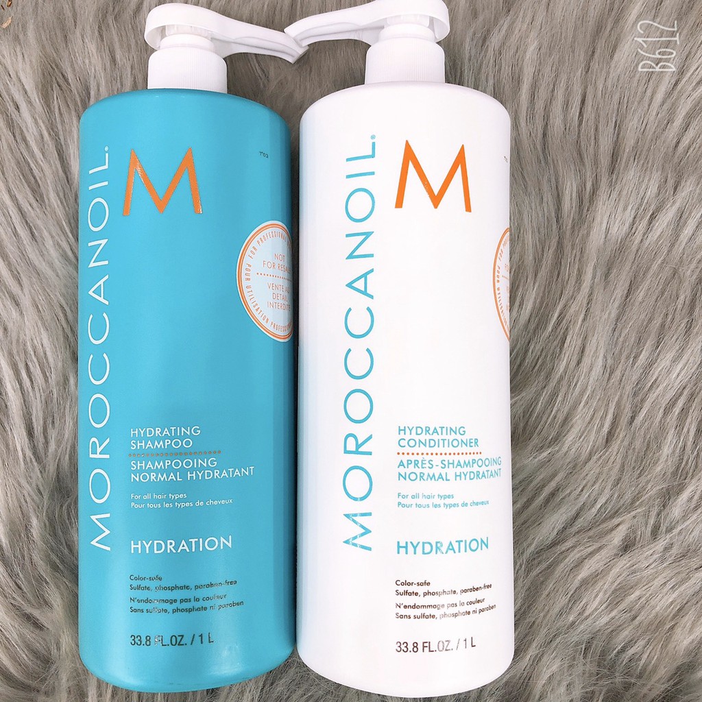 Dầu gội xả dưỡng ẩm HYDRATION MOROCCANOIL dành cho mọi loại tóc ( hàng chính hãng )