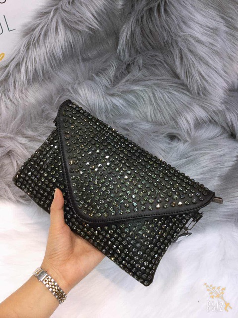 Cluth cầm tay đính đá cao cấp