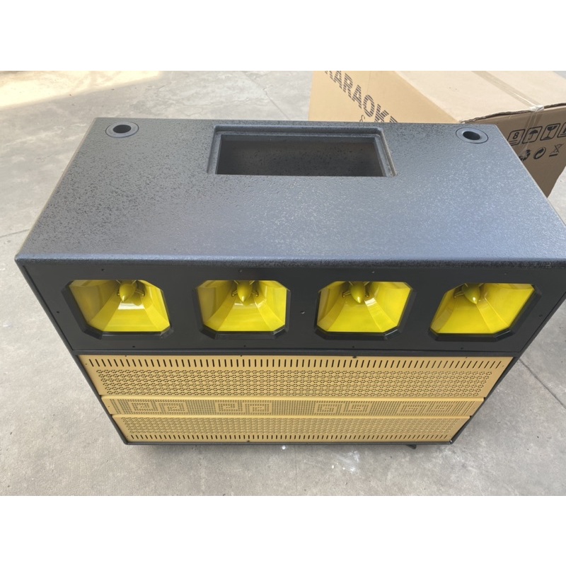 Vỏ Thùng Loa Kéo 4 Tấc Đôi Dùng Mạch