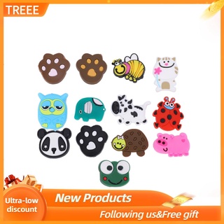 Treee Bộ 13 dụng cụ chống rung cho vợt hình động vật dễ thương