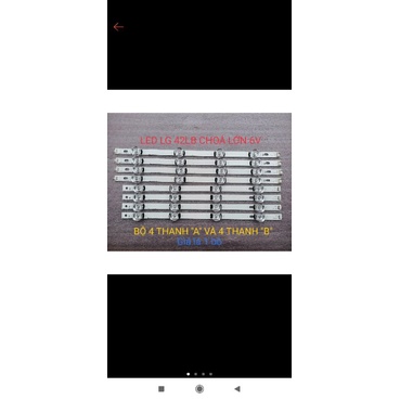 Led tivi LG 42 ing bóng to bộ  8thanh