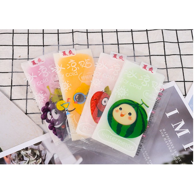 Set 10 Miếng Dán Hạ Nhiệt Mùa Hè | BigBuy360 - bigbuy360.vn