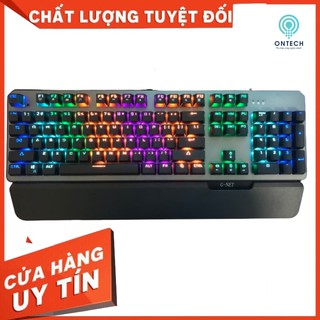 Bàn phím gaming cơ Gnet K68 Led rainbow