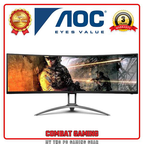 Màn Hình AOC AGON AG493UCX 49 Inch 5K Dual QHD 120Hz 1Ms Curved