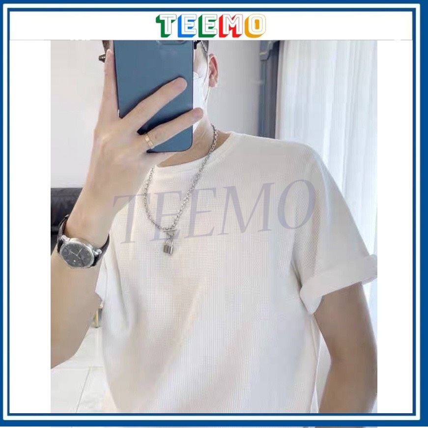 Áo thun cổ tròn ngắn tay chất Cotton Xốp mềm mịn cao cấp
