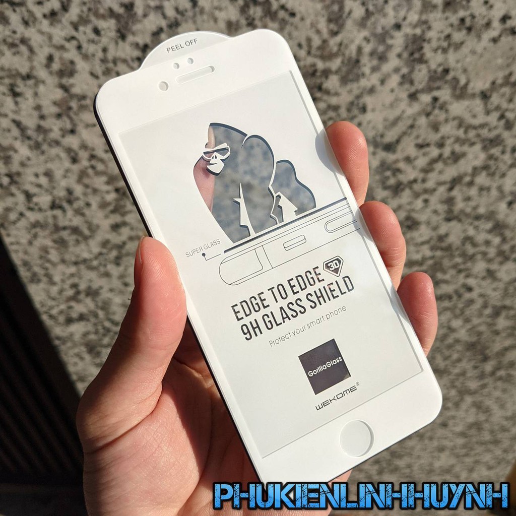 IPhone 7 plus/7/ 8/ SE 2020_Cường lực Full màn chính hãng King Kong