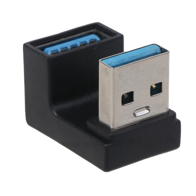 Đầu Chuyển Đổi Mở Rộng USB 3.0 A Male Sang Female 5Gbps Lên Xuống Góc 180 Độ