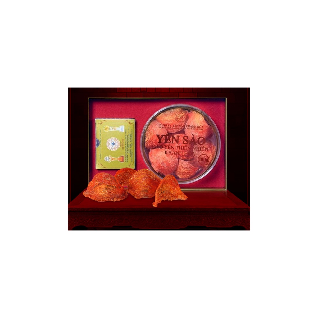 Yến huyết đảo yến thiên nhiên Khánh Hòa hộp 50g - 024S