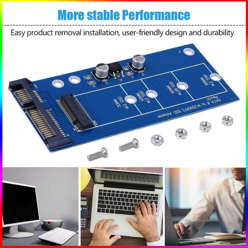 Bộ Chuyển Đổi Thẻ Mở Rộng M2 Ngff Ssd Sata3 Ssds Sang Ngff | BigBuy360 - bigbuy360.vn