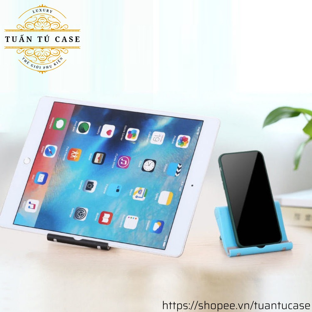 Giá đế đỡ ipad máy tính bảng điện thoại để bàn nhỏ gọn