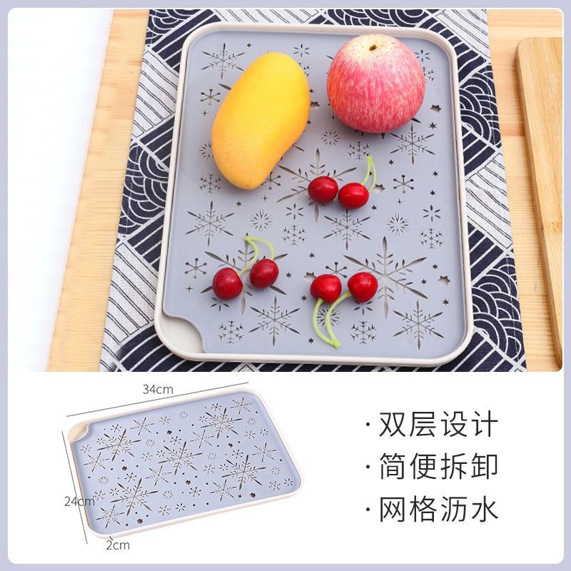 Khay nhựa chữ nhật úp cốc úp ly để ráo nước tiện dụng cho nhà bếp khay úp ly khay decor đựng đồ ăn ❤