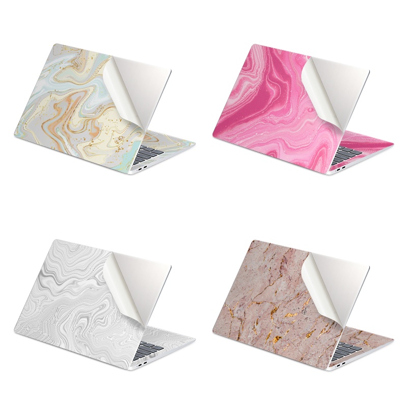 Ốp Bảo Vệ laptop 11/12/13/14/15/17 inch Bằng vinyl Họa Tiết Đá Hoa Cương