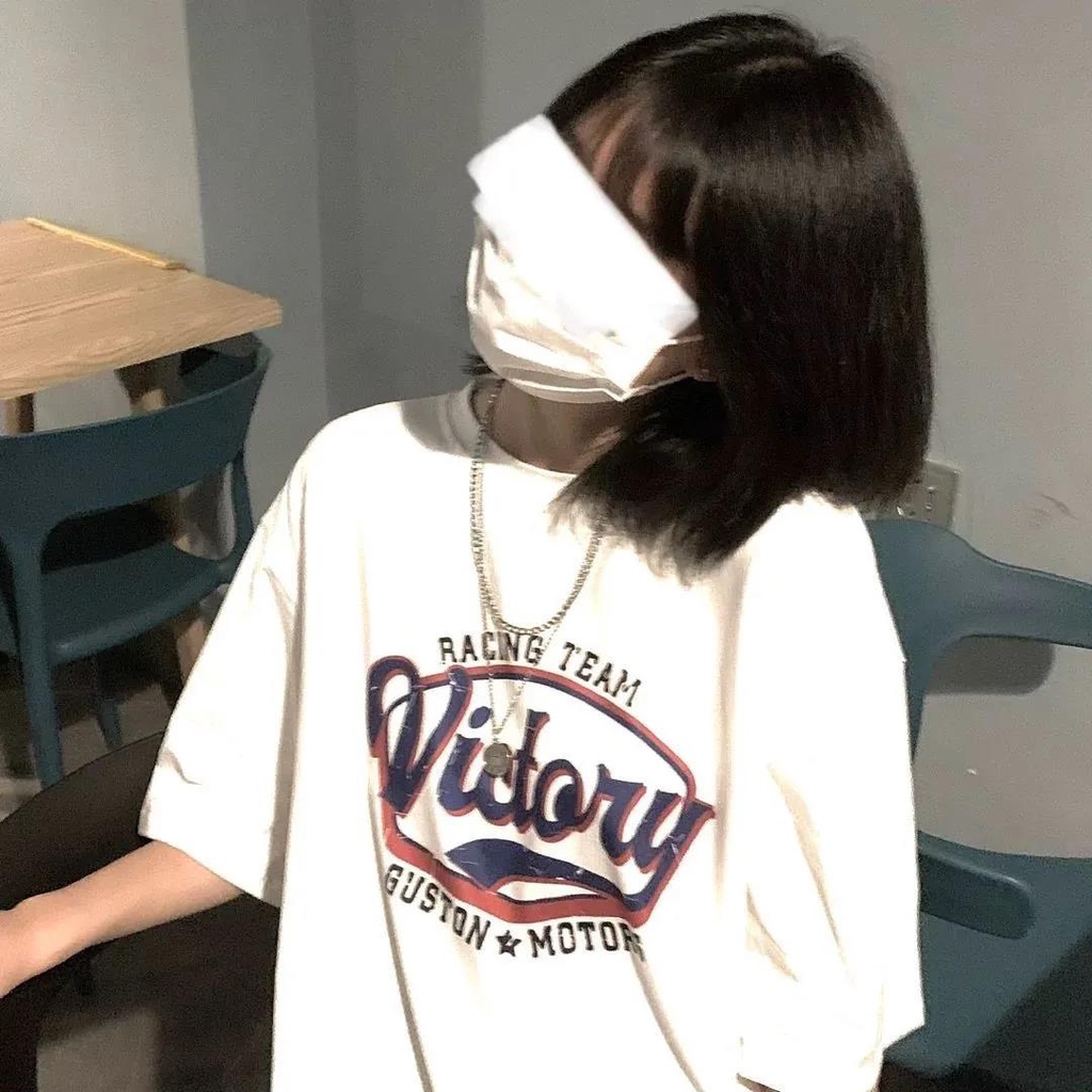 NRVP Áo Thun Nữ Cổ Tròn Ngắn Tay Thời Trang Mùa Hè Phong Cách Hàn Quốc 2022