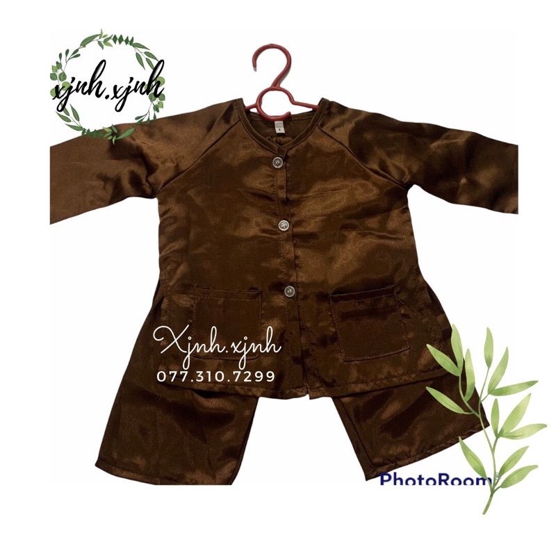 Áo bà ba cho bé trai bé gái - đủ màu - đủ size - chất lụa siêu mát