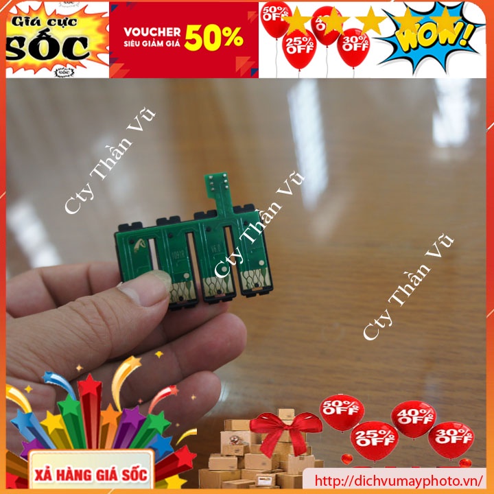 Chíp nhận mực dẫn mực ngoài máy in màu Epson XP440 XP 330 Xp 220 XP 343 XP 243 hàng chuẩn Kholinhkienmayin SP002401