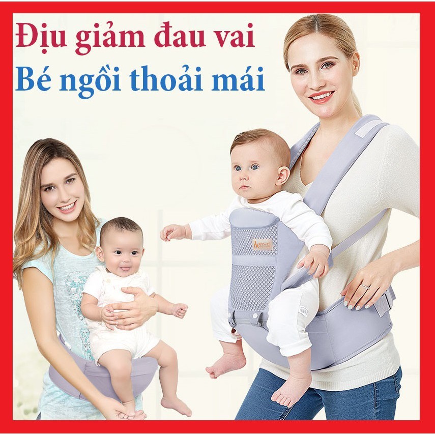 Địu Em Bé Nhiều Tư Thế