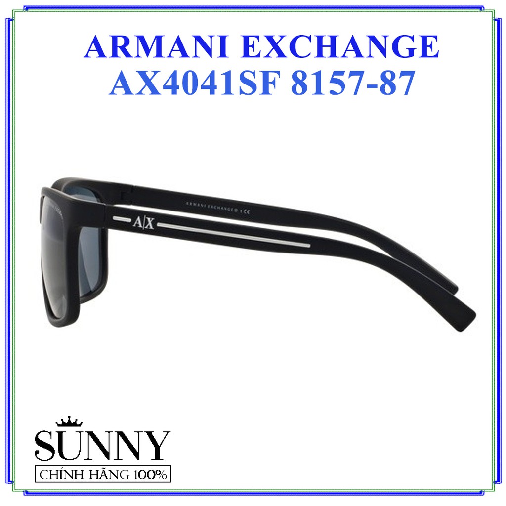 AX4041SF - kính mát Armani Exchange chính hãng Italy, bảo hành toàn quốc