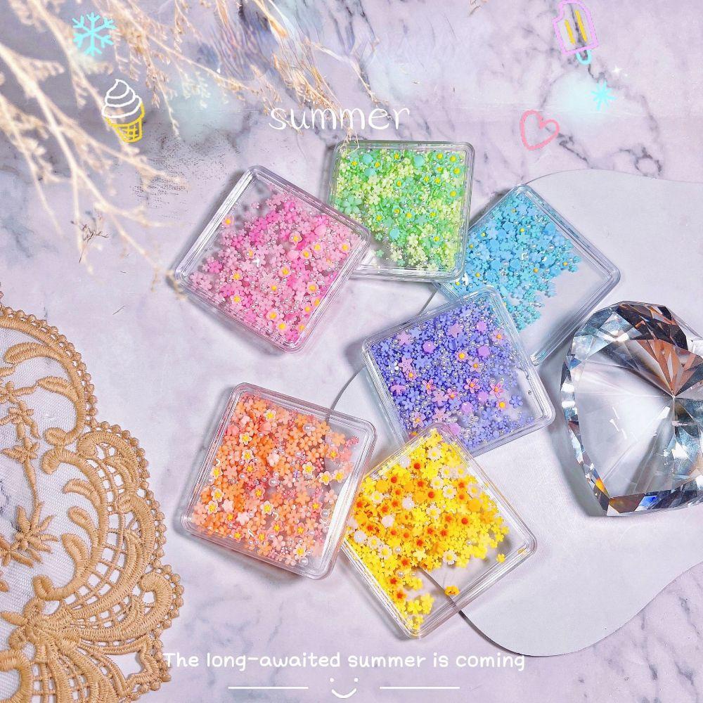 Phụ Kiện Trang Trí Móng Tay Hình Hoa Năm Cánh Thời Trang|Phụ Kiện Trang Trí Móng Tay 3D Charms