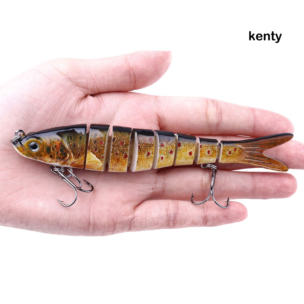 Kt KT Ktt☀Mồi Giả Nhử Cá Nhiều Khớp Nối 13.7cm 27g