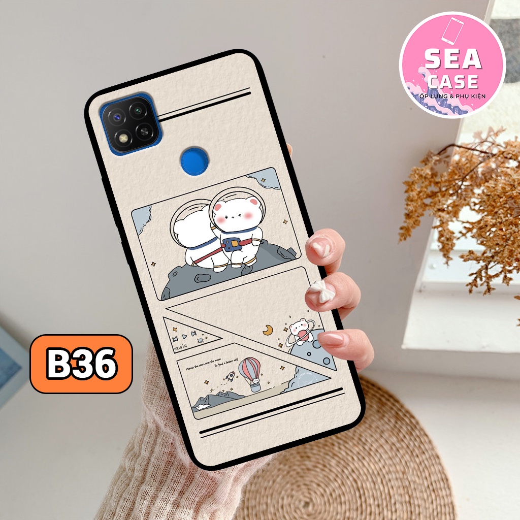 Ốp lưng XIAOMI REDMI 9C hình phi hành gia siêu hot,bền,đẹp – ốp nhựa chống trầy,chống va đập