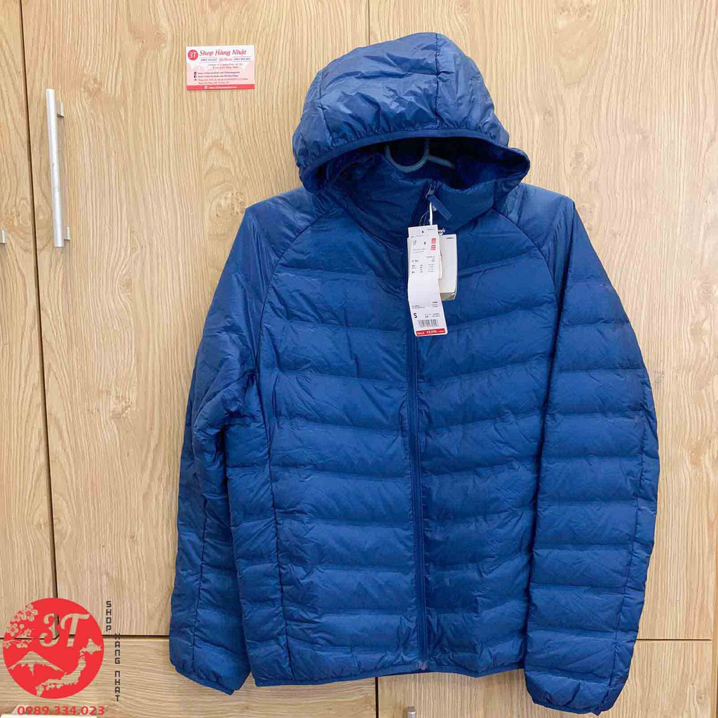 Áo lông vũ Uniqlo NAM _ CÓ MŨ