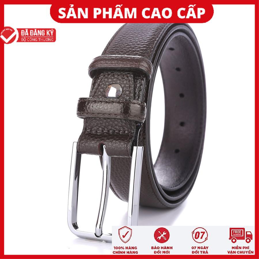 Thắt Lưng Nam Da Bò 4U Vân Miu Sang Trọng T228T33