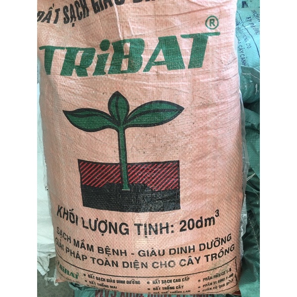 Gói 1kg đất sạch dinh dưỡng trồng cây, ươm hạt Tribat
