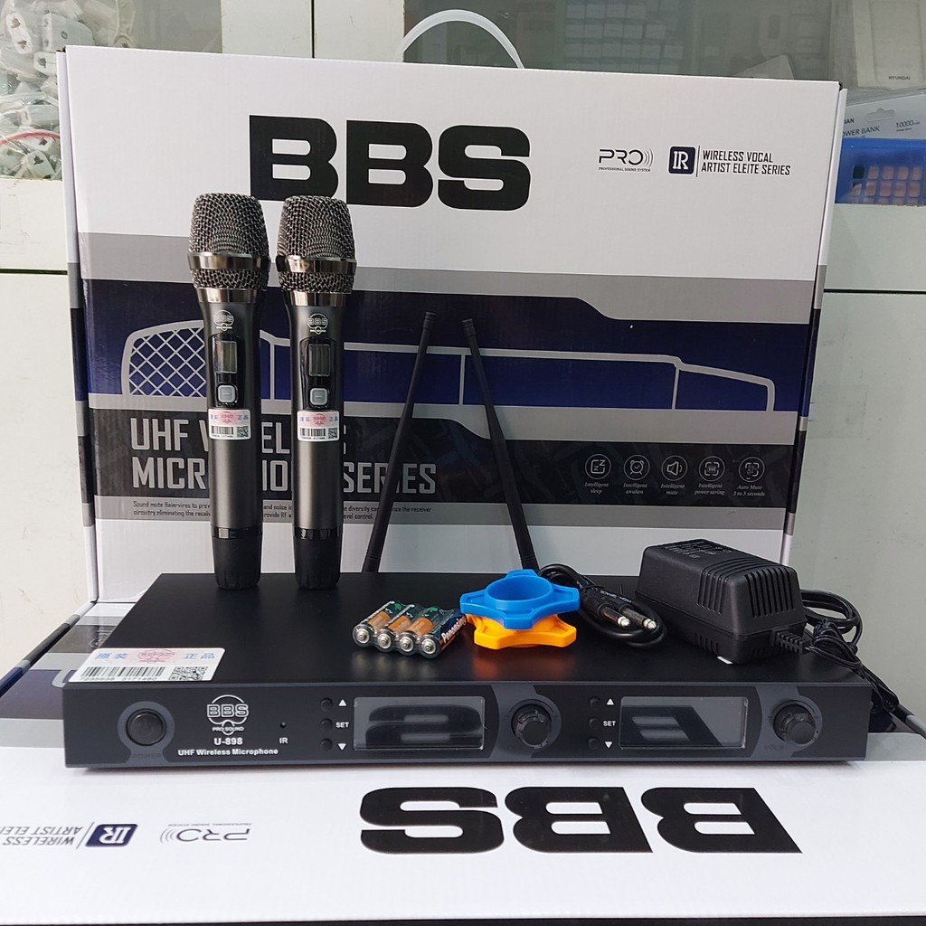 Micro Karaoke Không Dây BBS U898 - Model mới T9/2020