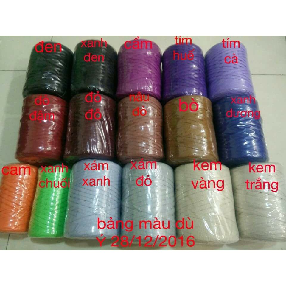 CHỈ DÙ DẸP Ý CUỘN 400gr 160K.